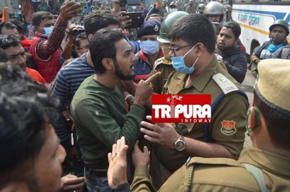 Cong's 12-hour shutdown call evokes partial response in Tripura